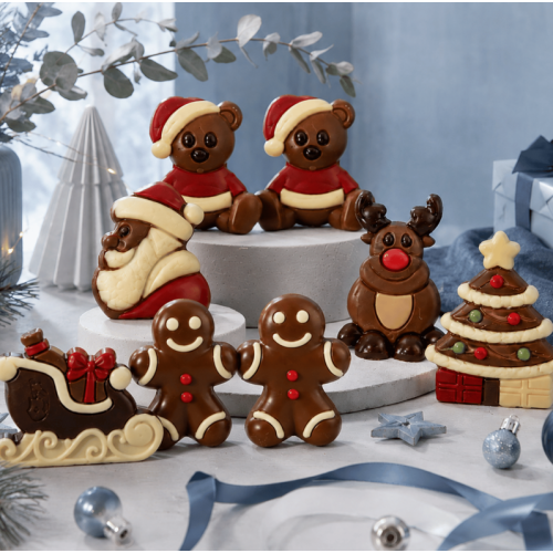 Sachet Fritures de Noël colorées - 100g
